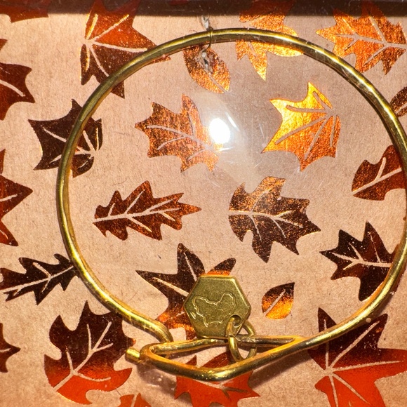 Sseko Girls Foundation Jewelry Modern Contemporary Africa Charm Gold Bracelet - Picture 3 of 10